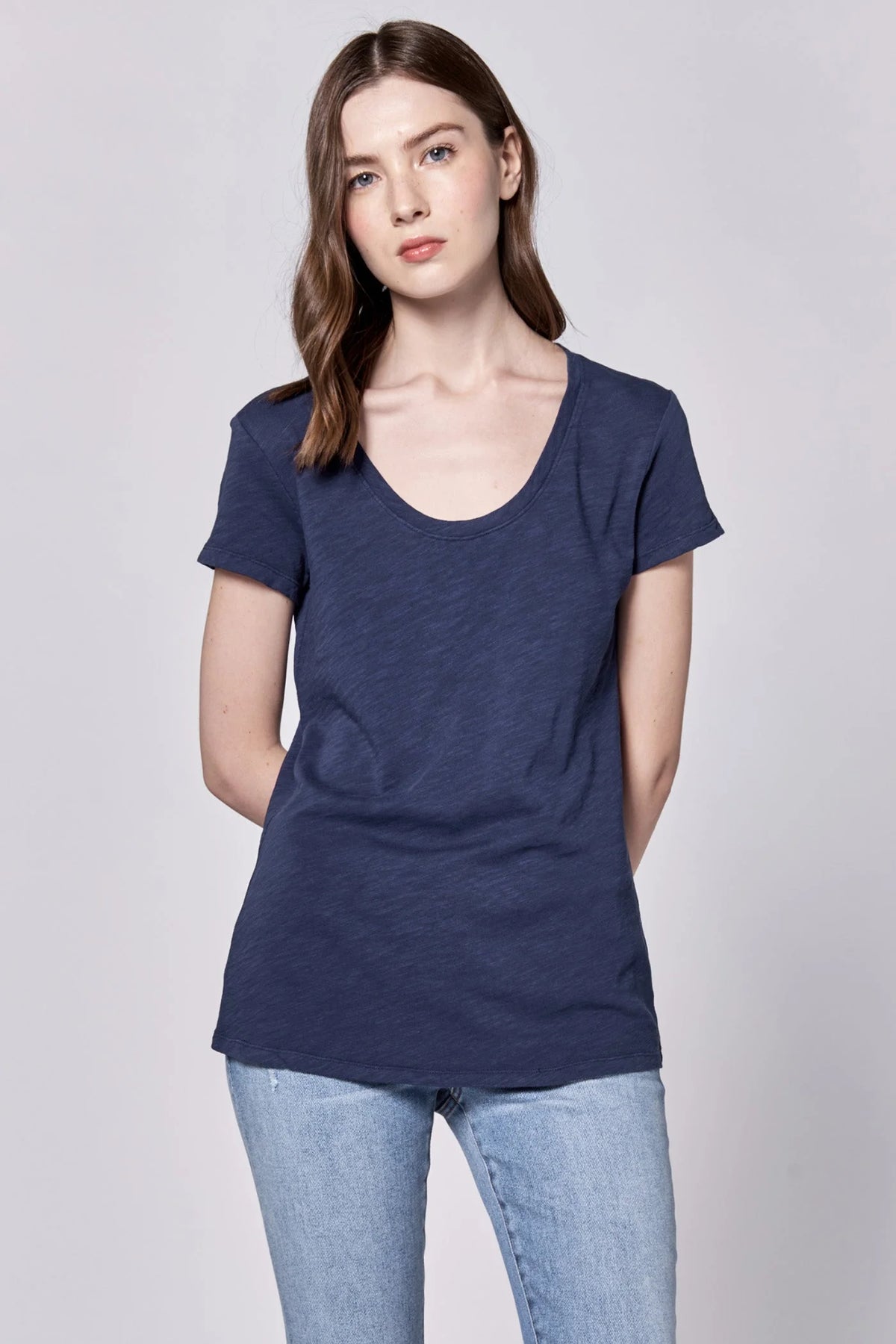 Dear John I Katya Scoop Neck Short Sleeve T-Shirt