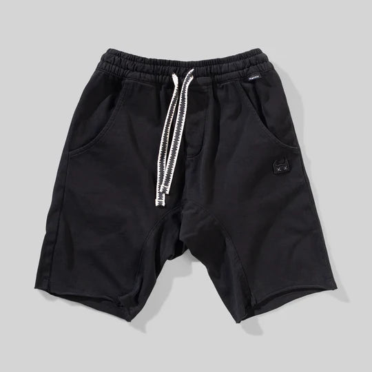 Slacker Short - Washed Black