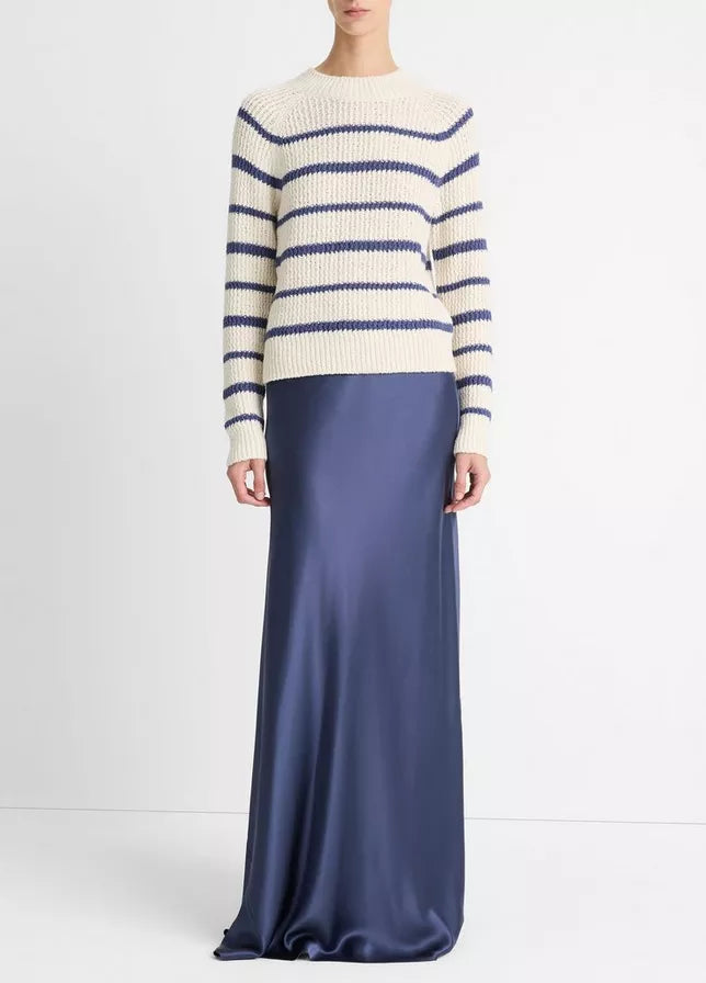 Vince I Ribbed Stripe Pullover