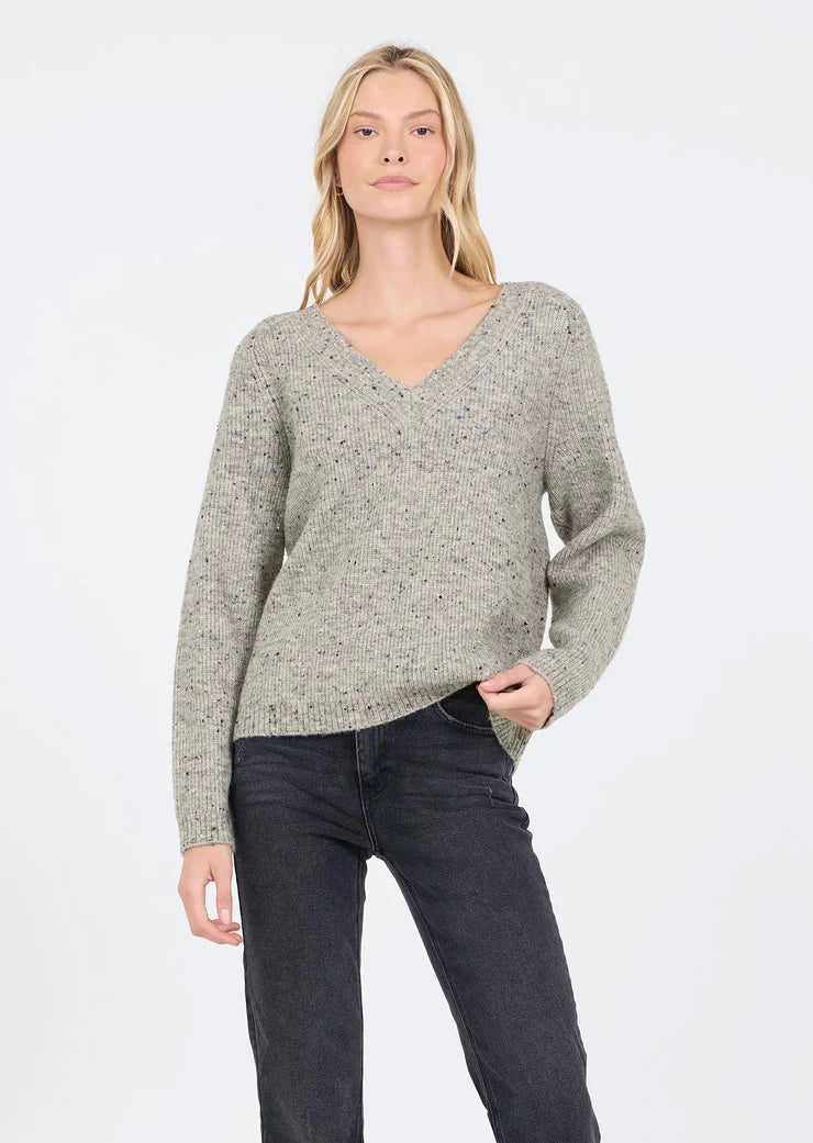 Stitches & Stripes I Macie V-Neck Pullover