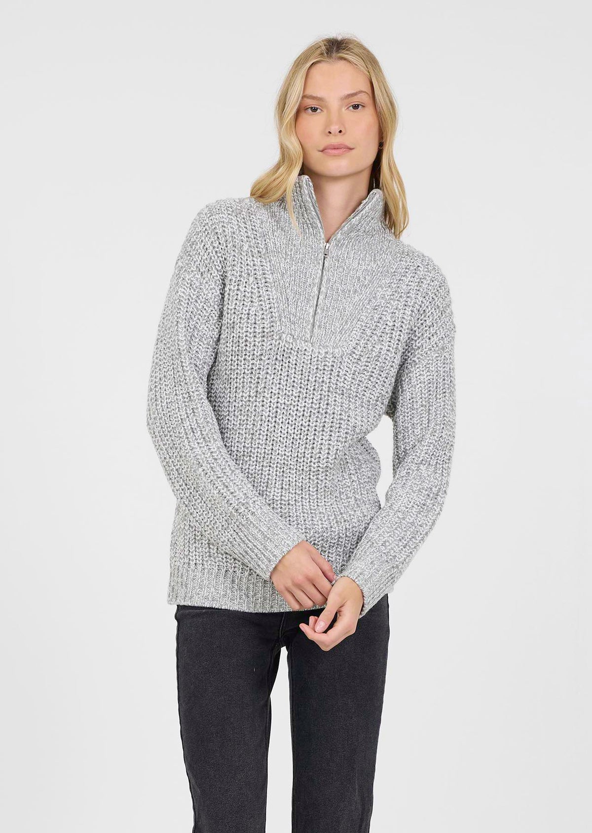 Stitches + Stripes | Erwin Half Zip