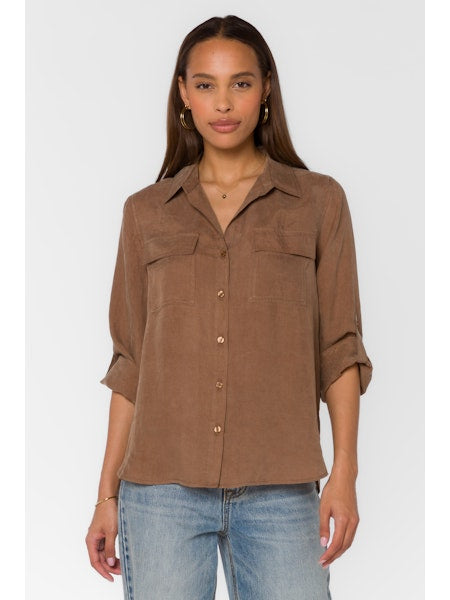 Talma Long Sleeve Button Down