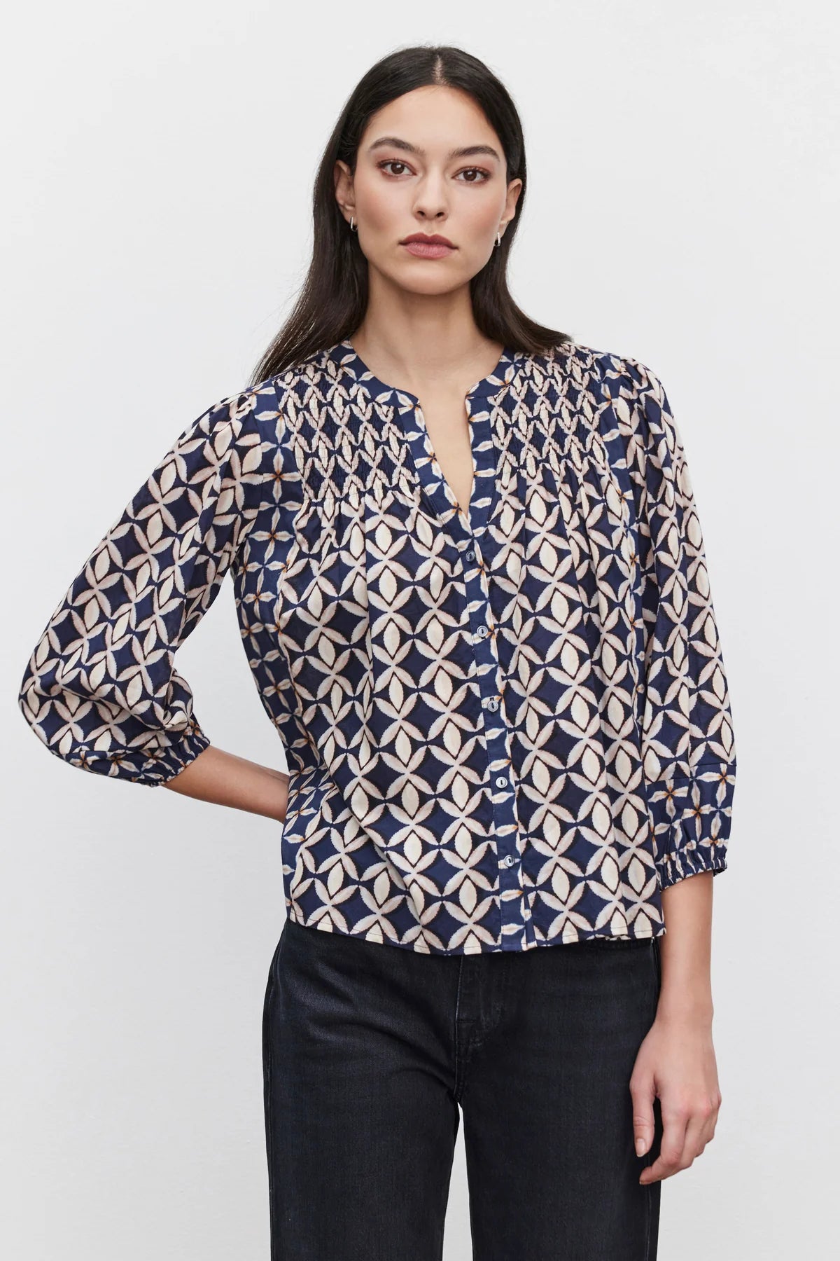 Haddon L/S Boho Top